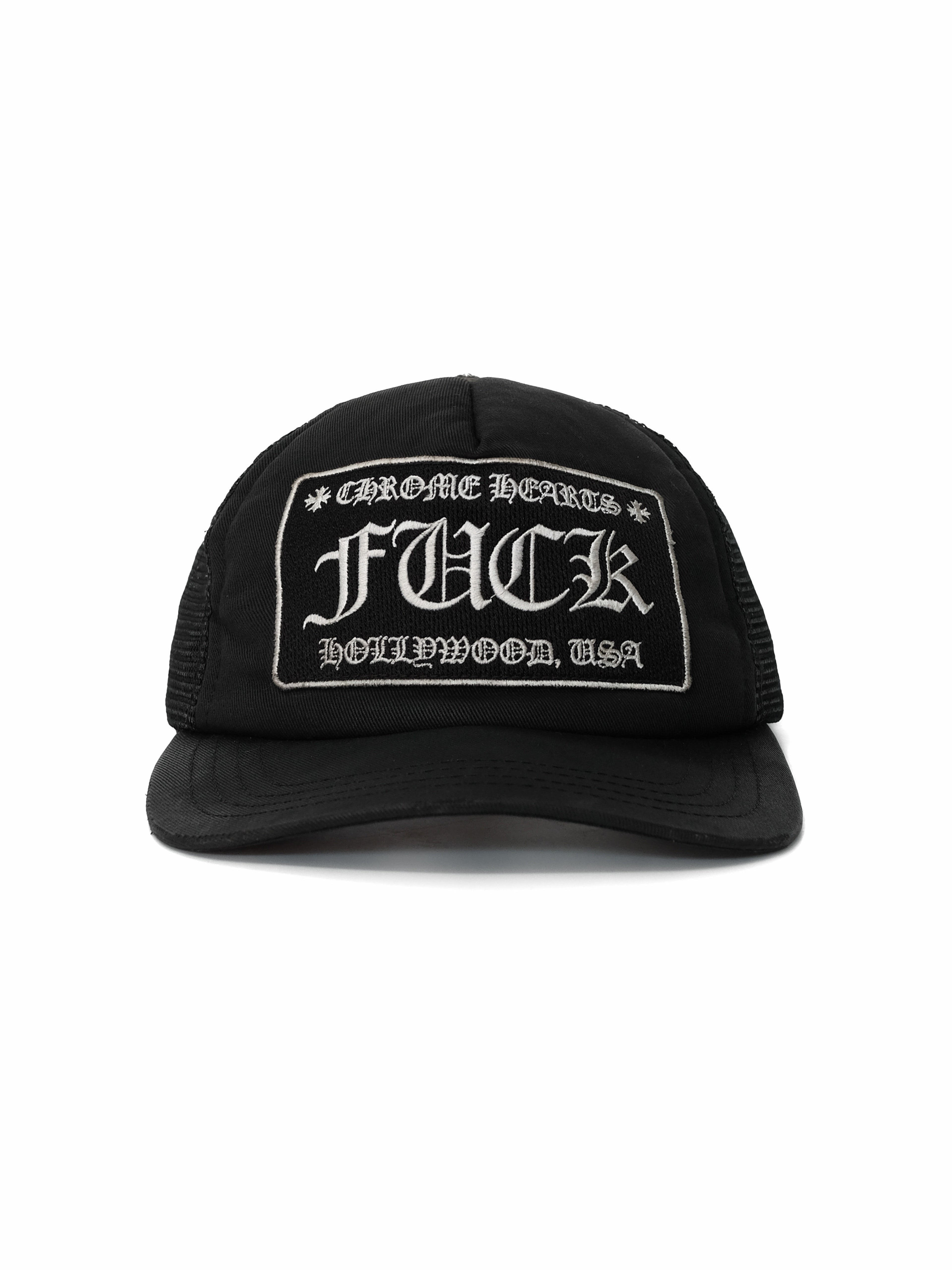 CHROME HEARTS FUCK TRUCKER CAP