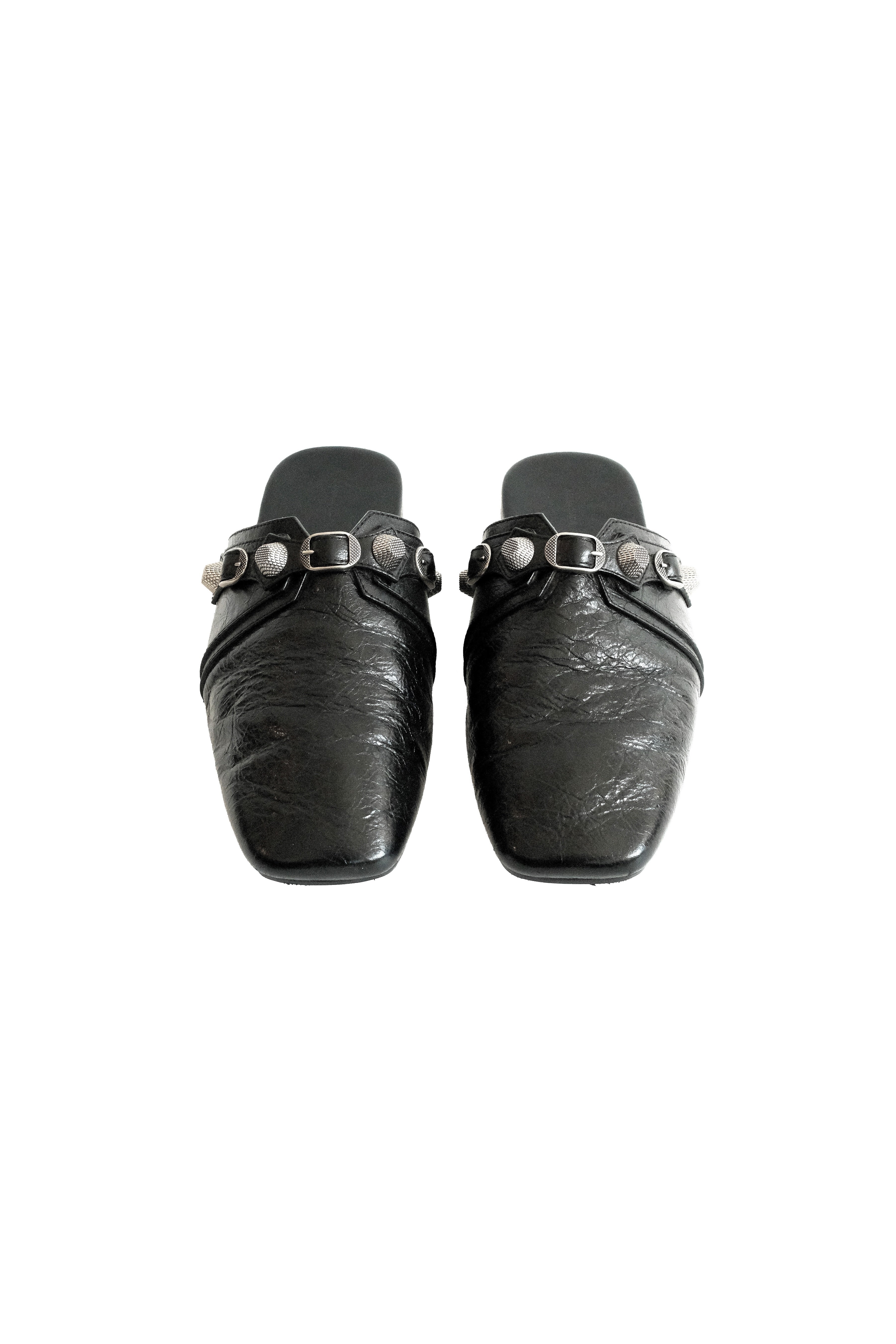 BALENCIAGA COSY CAGOLE MULES