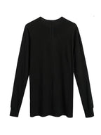RICK OWENS DRKSHDW LONG SLEEVE LEVEL TEE / GRAPHIC TEE
