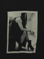 RICK OWENS DRKSHDW LONG SLEEVE LEVEL TEE / GRAPHIC TEE