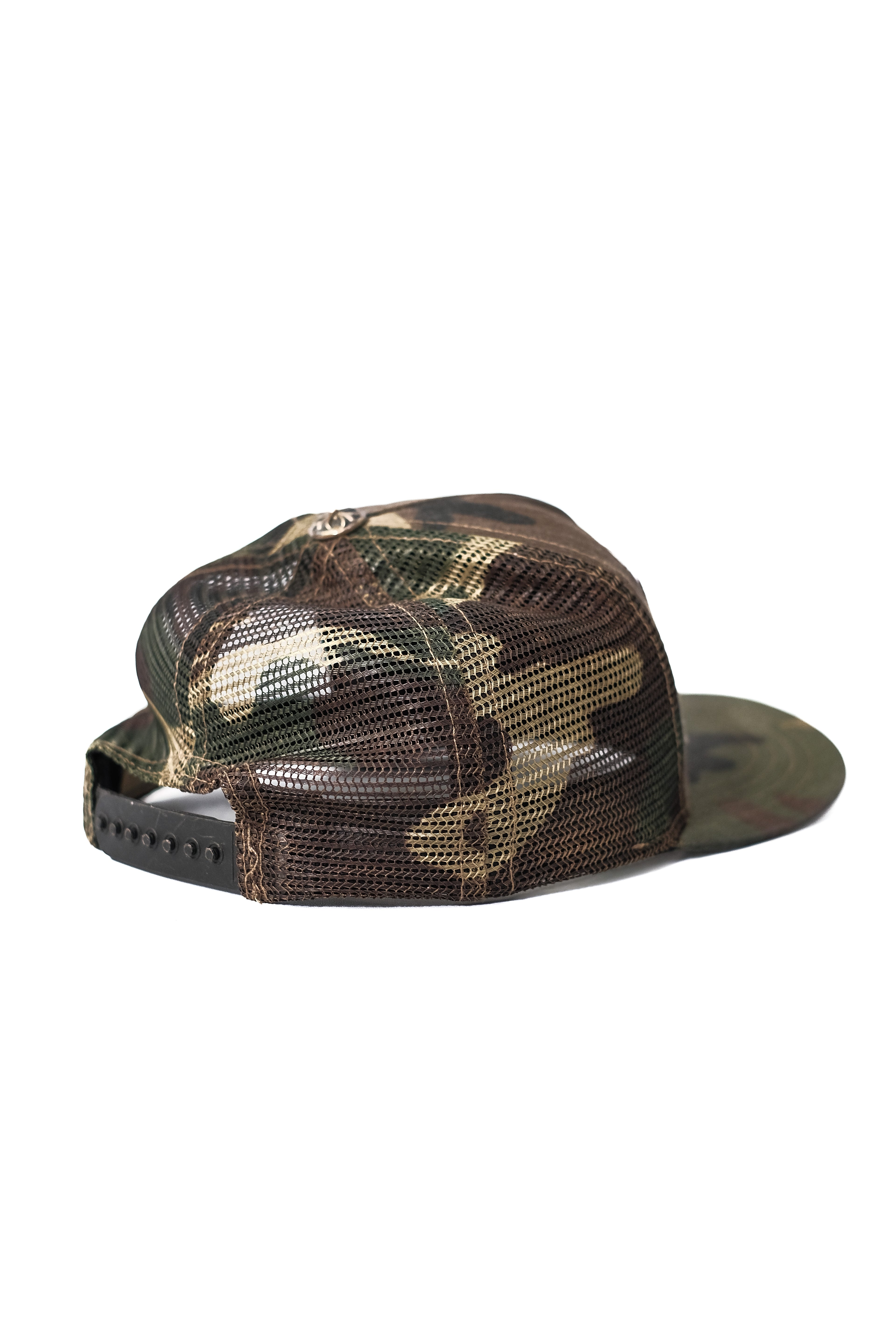 CHROME HEARTS CAMO TRUCKER CAP HOLLYWOOD