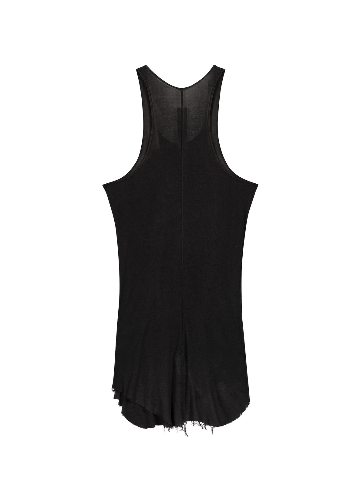 RICK OWENS RIBBED-KNIT TANKTOP