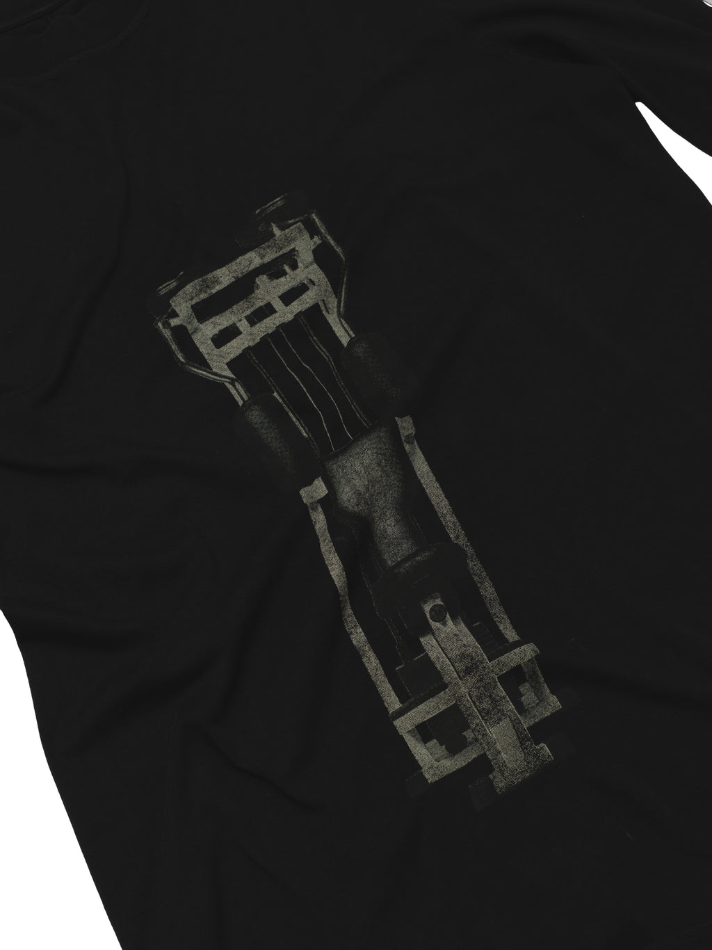 RICK OWENS  DRKSHDW SURF LONG SLEEVE TEE / GRAPHIC TEE