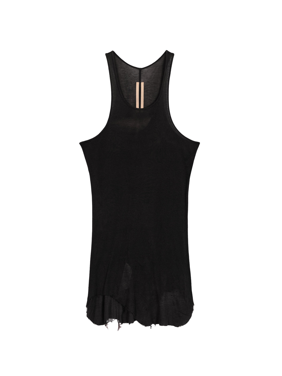 RICK OWENS RIBBED-KNIT TANKTOP