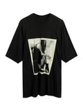 RICK OWENS DRKSHDW T- SHIRT LEVEL TEE / GRAPHIC TEE