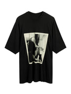 RICK OWENS DRKSHDW T- SHIRT LEVEL TEE / GRAPHIC TEE