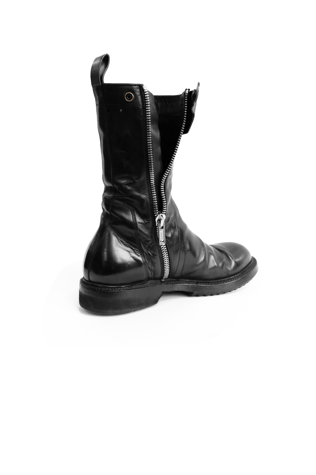 RICK OWENS ANFIBIO CREEPER COMBAT BOOTS AW2010