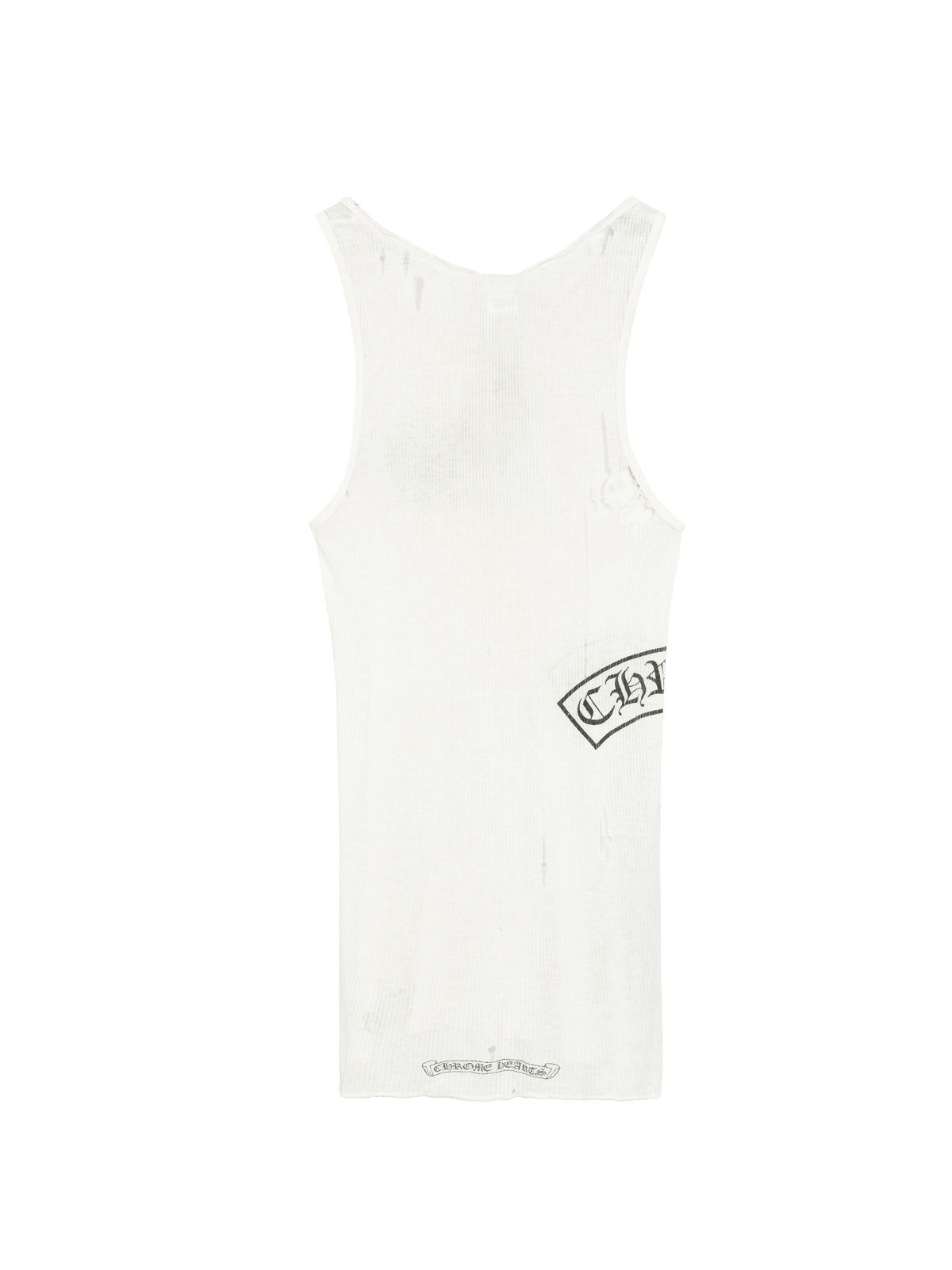 90s VINTAGE CHROME HEARTS TANK TOP T-BAR