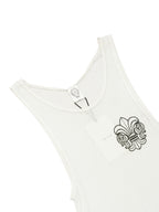 90s VINTAGE CHROME HEARTS TANK TOP T-BAR