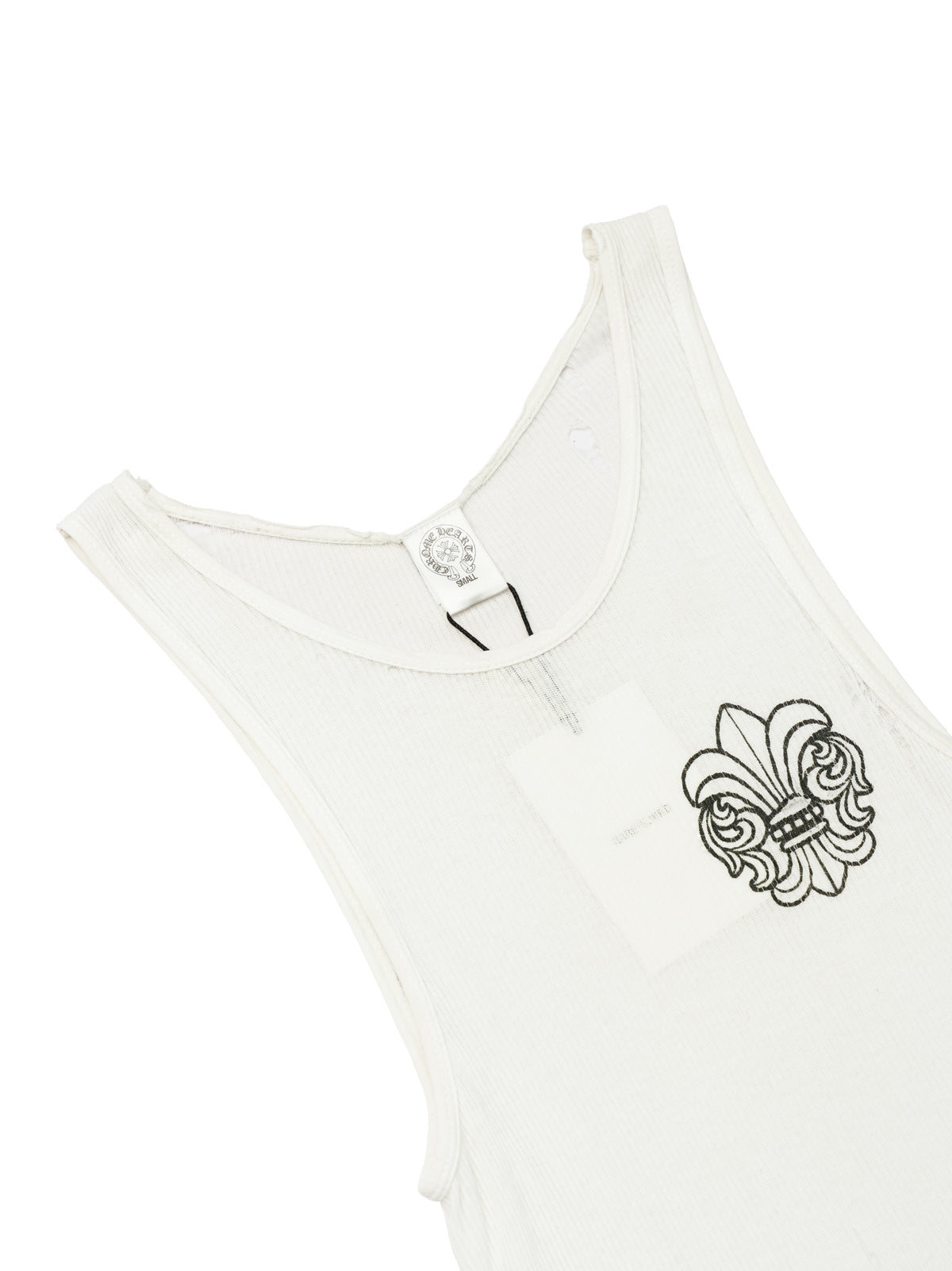 90s VINTAGE CHROME HEARTS TANK TOP T-BAR