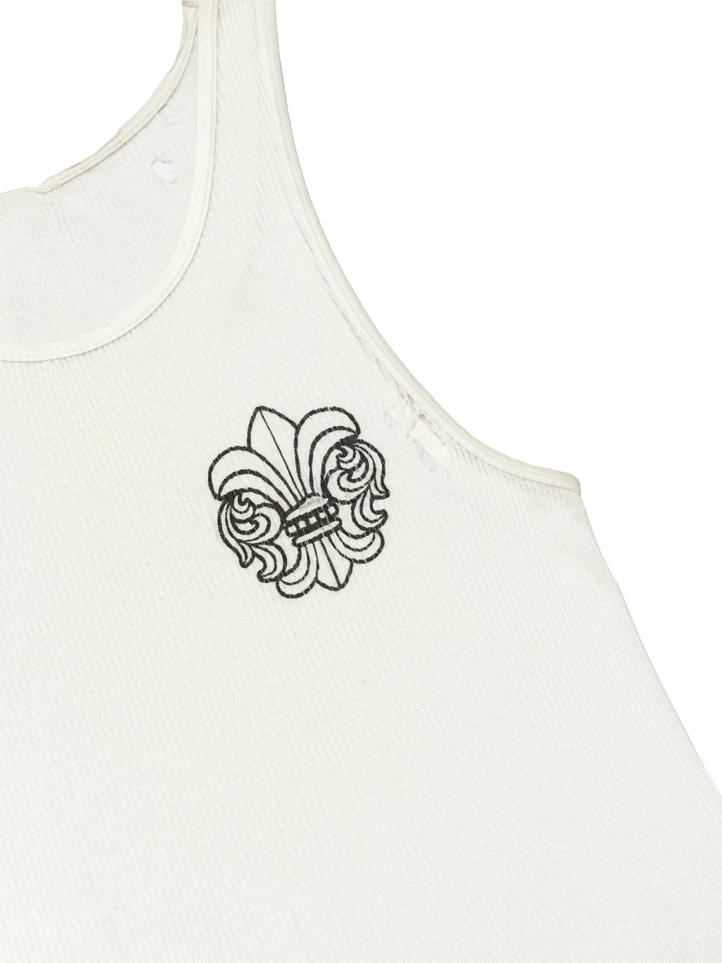 90s VINTAGE CHROME HEARTS TANK TOP T-BAR