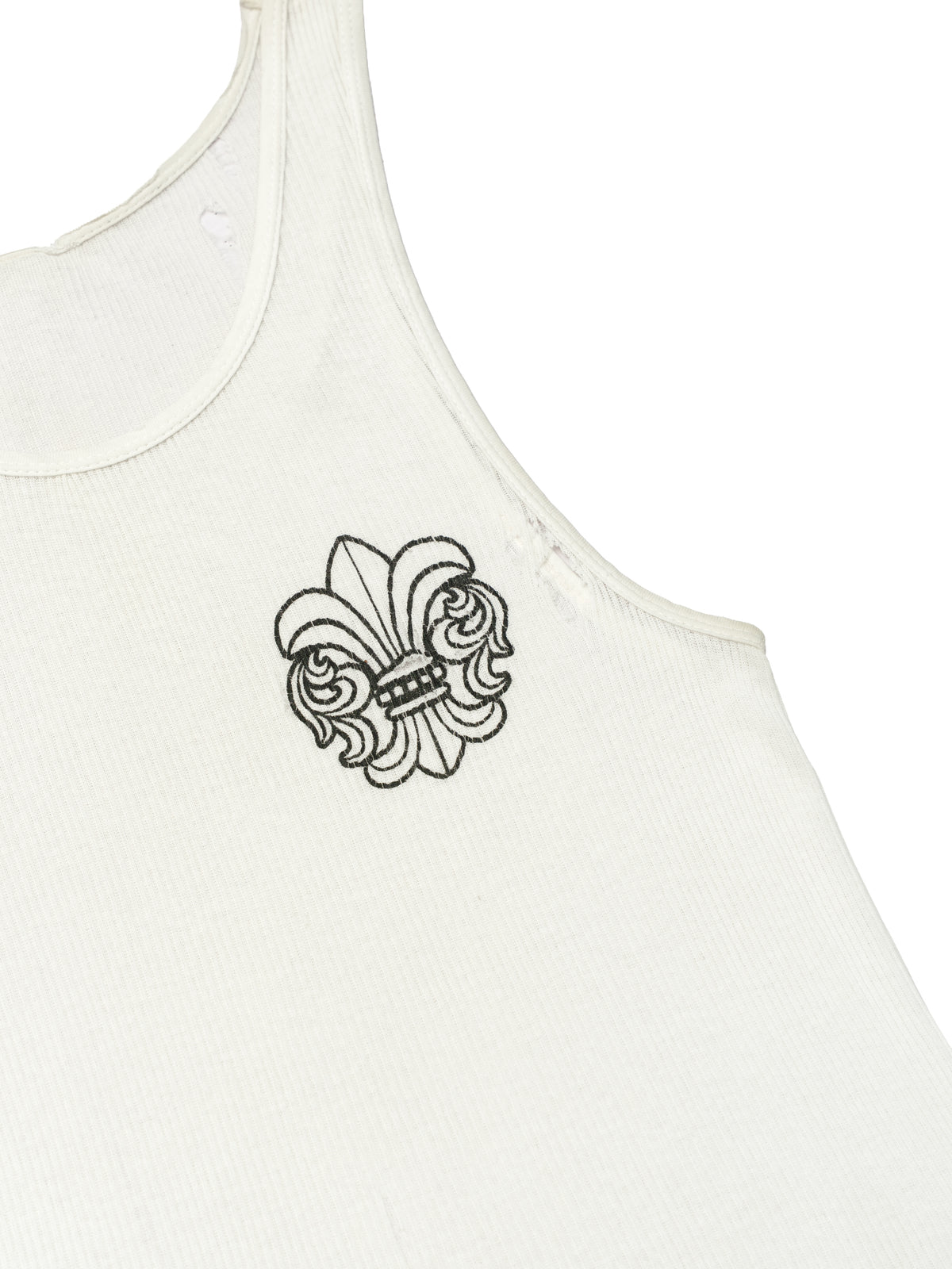 90s VINTAGE CHROME HEARTS TANK TOP T-BAR
