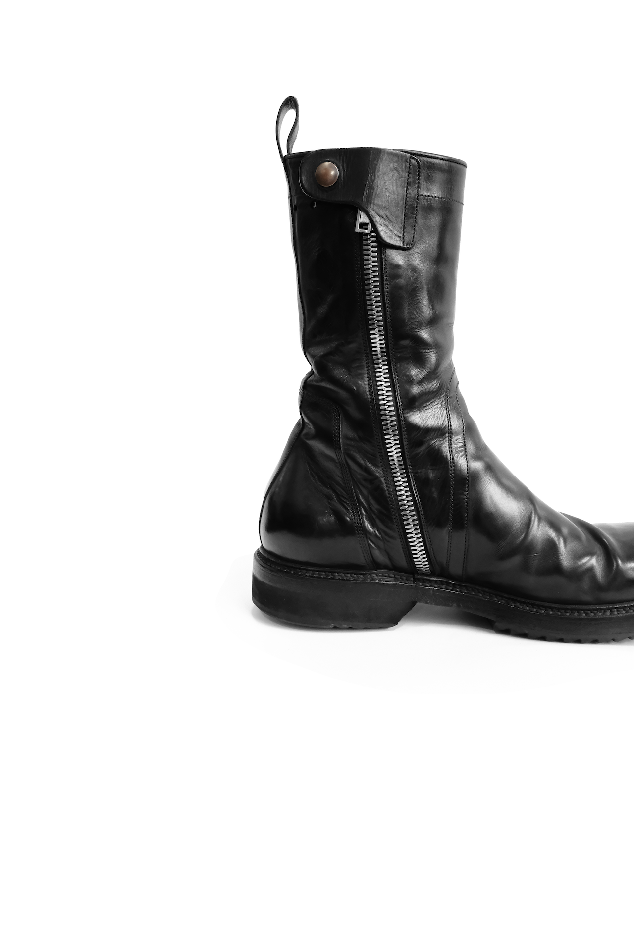 RICK OWENS ANFIBIO CREEPER COMBAT BOOTS AW2010