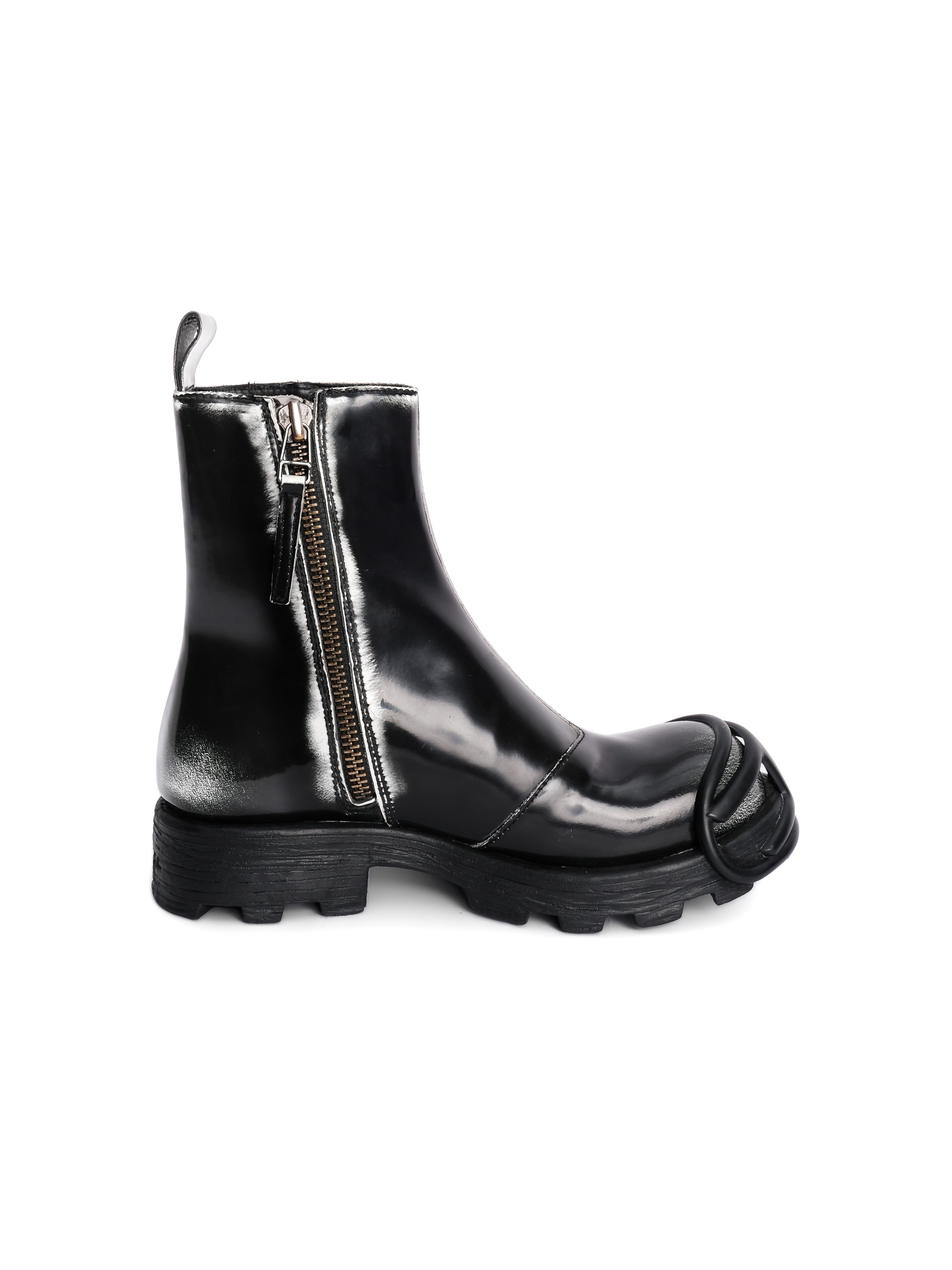 DIESEL D HAMMER ZIP SIDED BOOTS