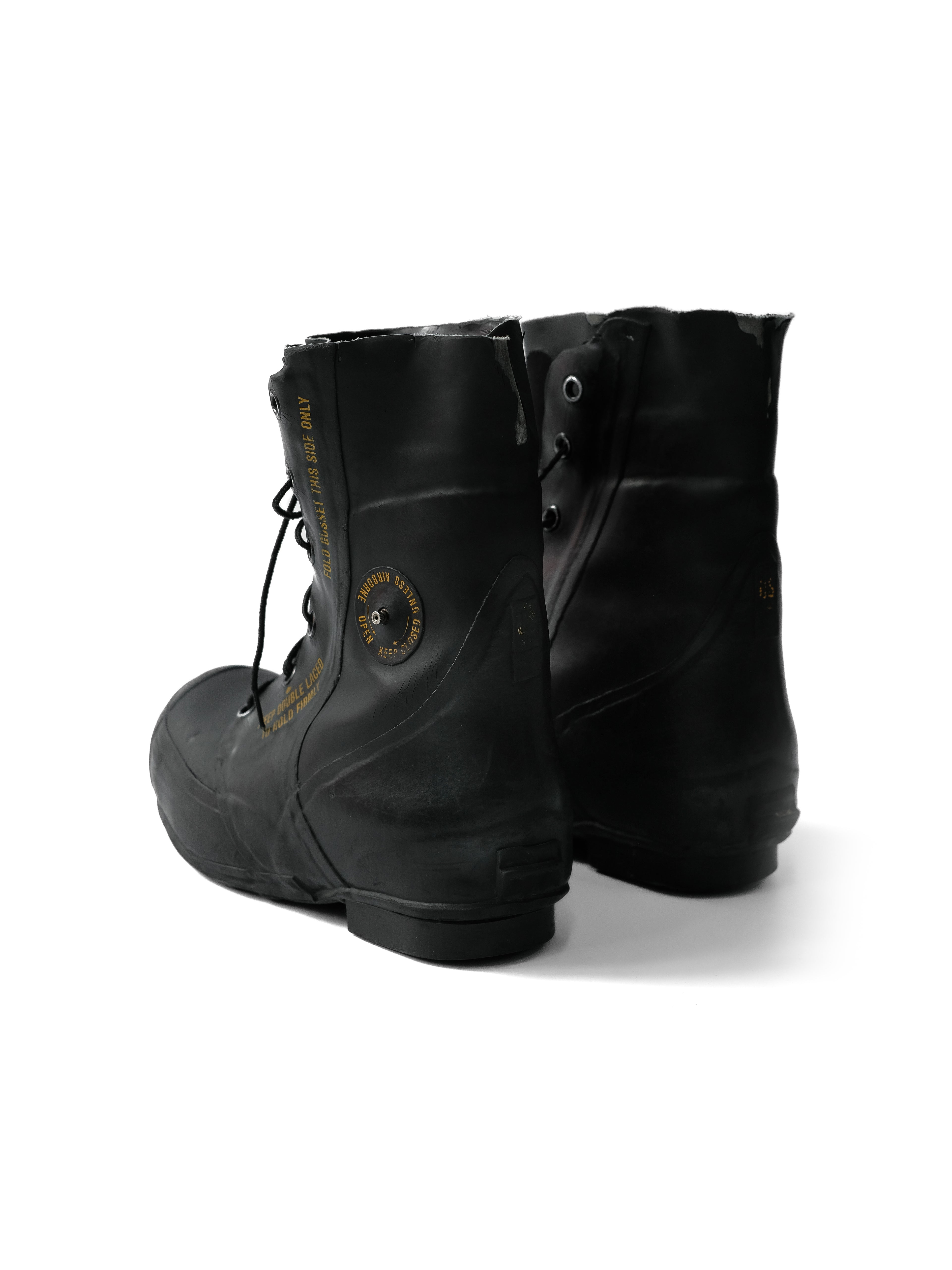 VINTAGE 1988 BUNNY MILITARY BOOTS