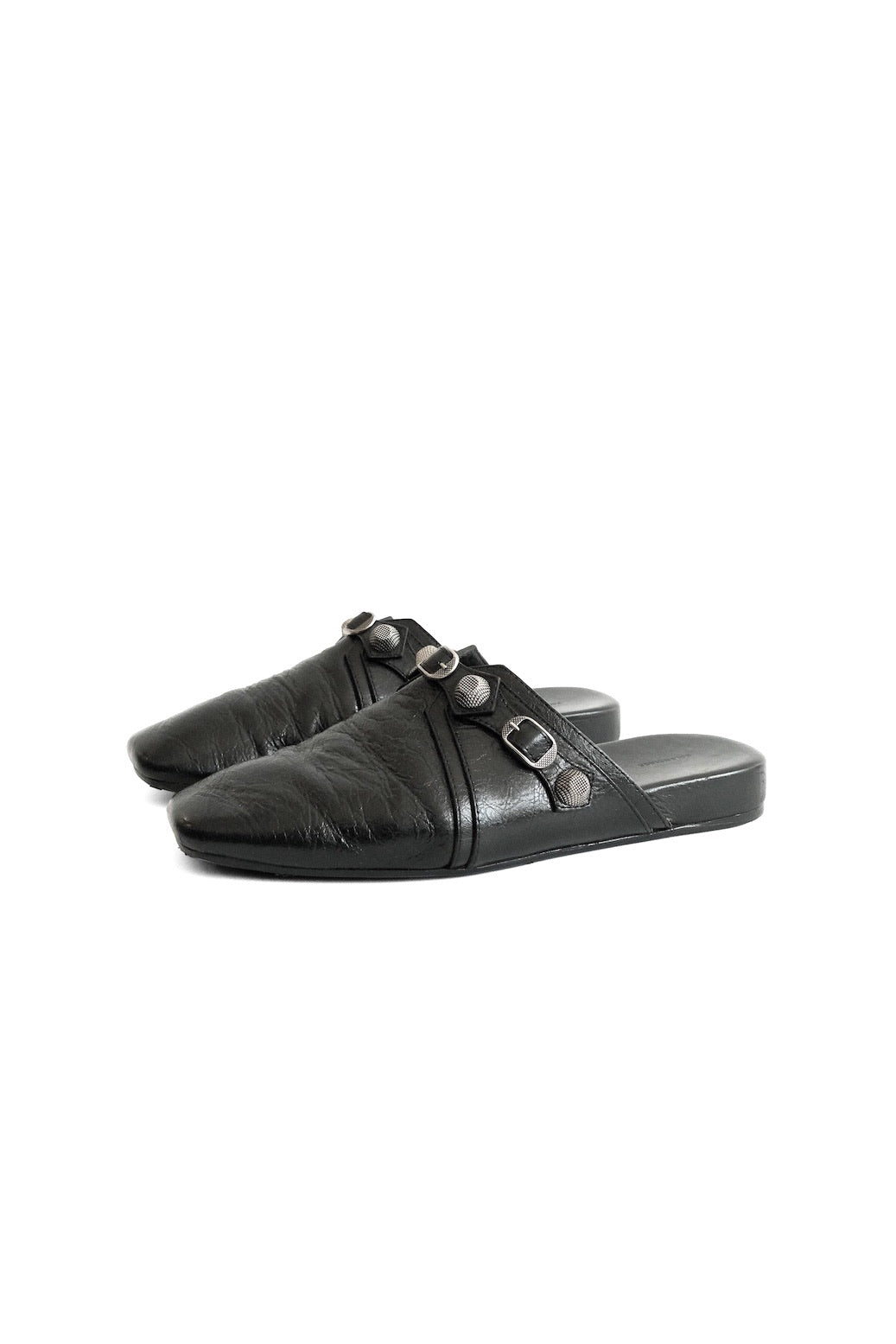 BALENCIAGA COSY CAGOLE MULES