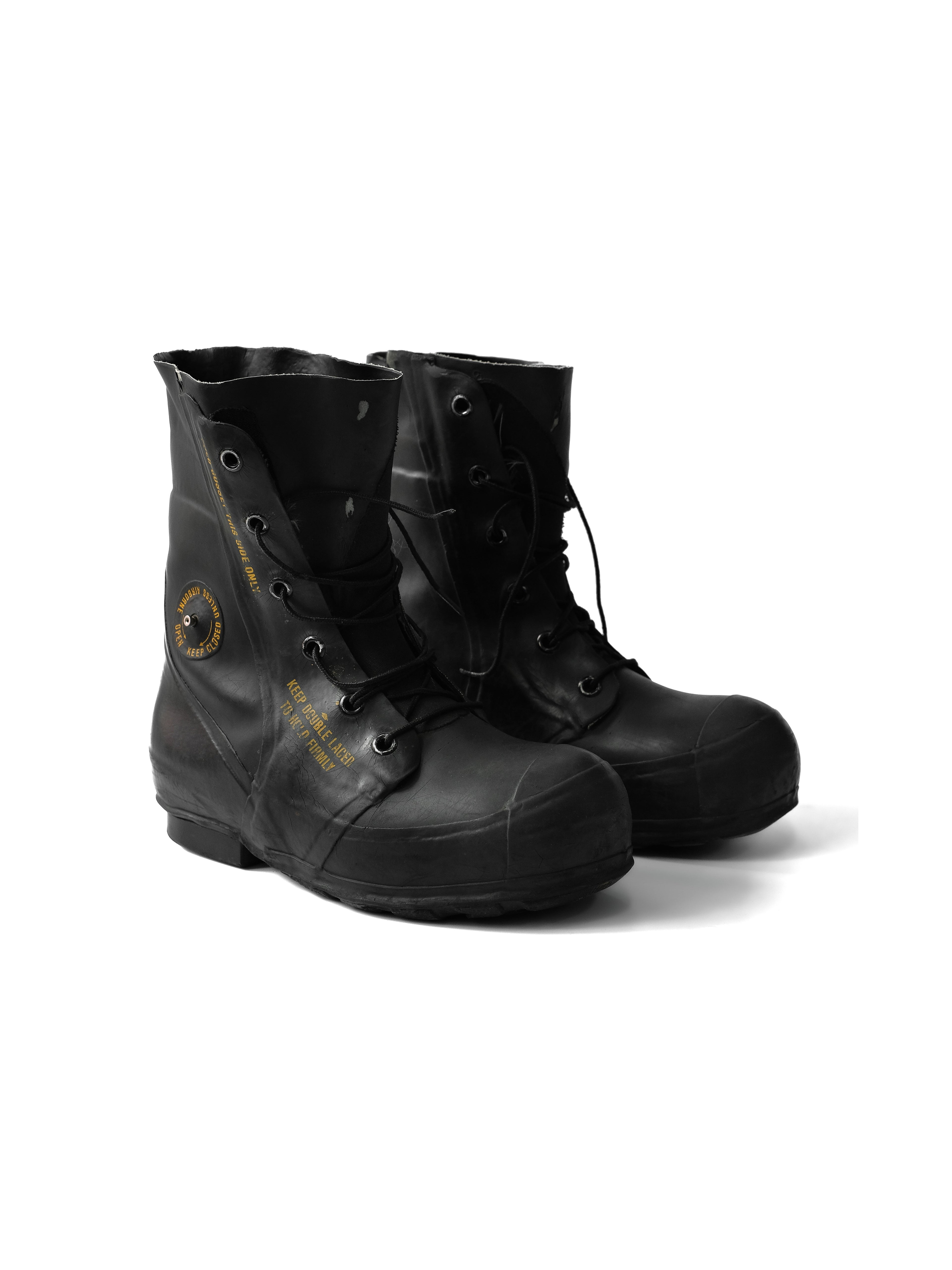 VINTAGE 1988 BUNNY MILITARY BOOTS