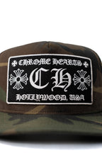 CHROME HEARTS CAMO TRUCKER CAP HOLLYWOOD
