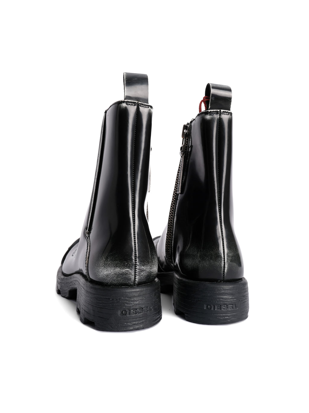 DIESEL D HAMMER ZIP SIDED BOOTS