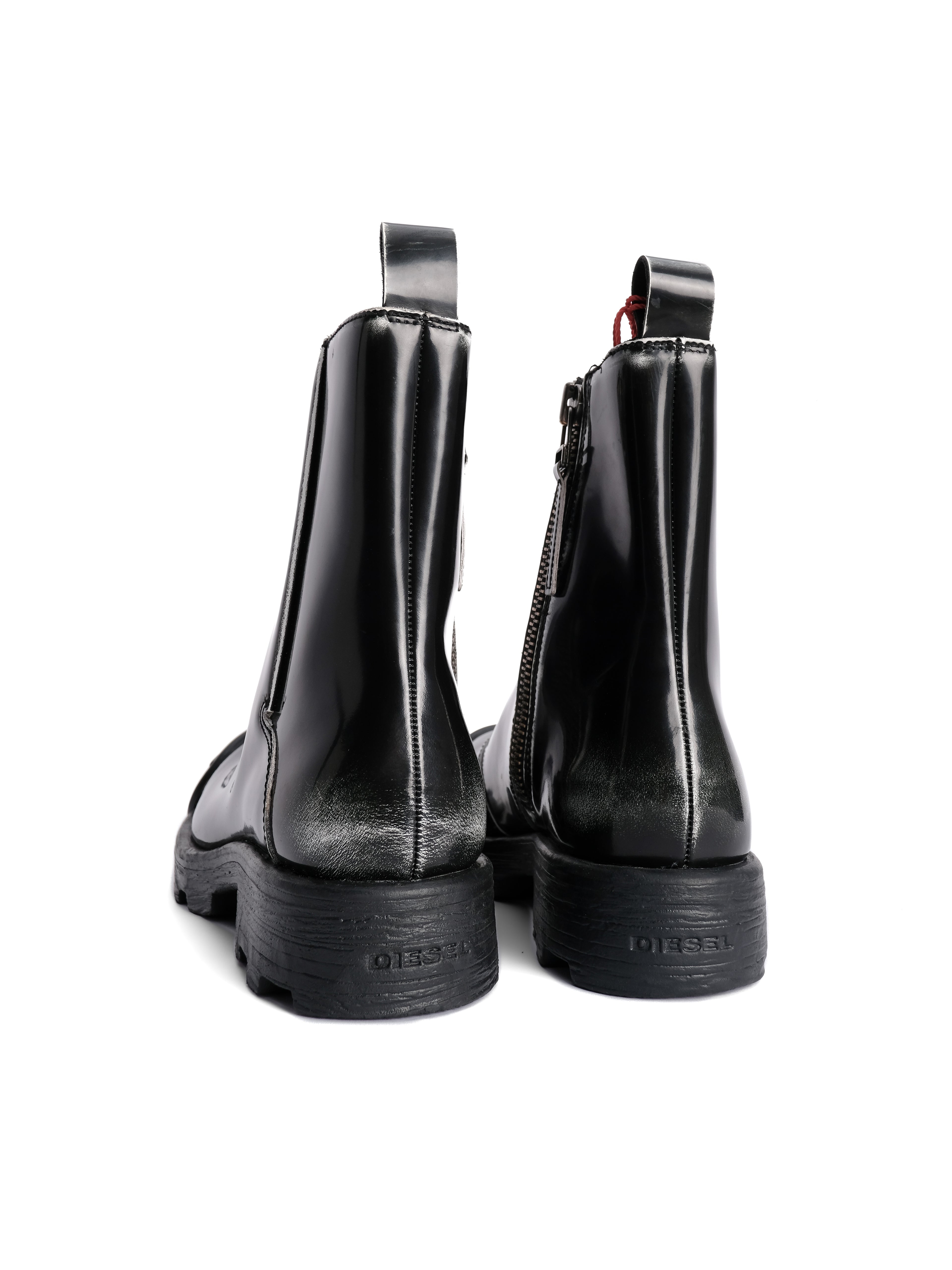 DIESEL D HAMMER ZIP SIDED BOOTS