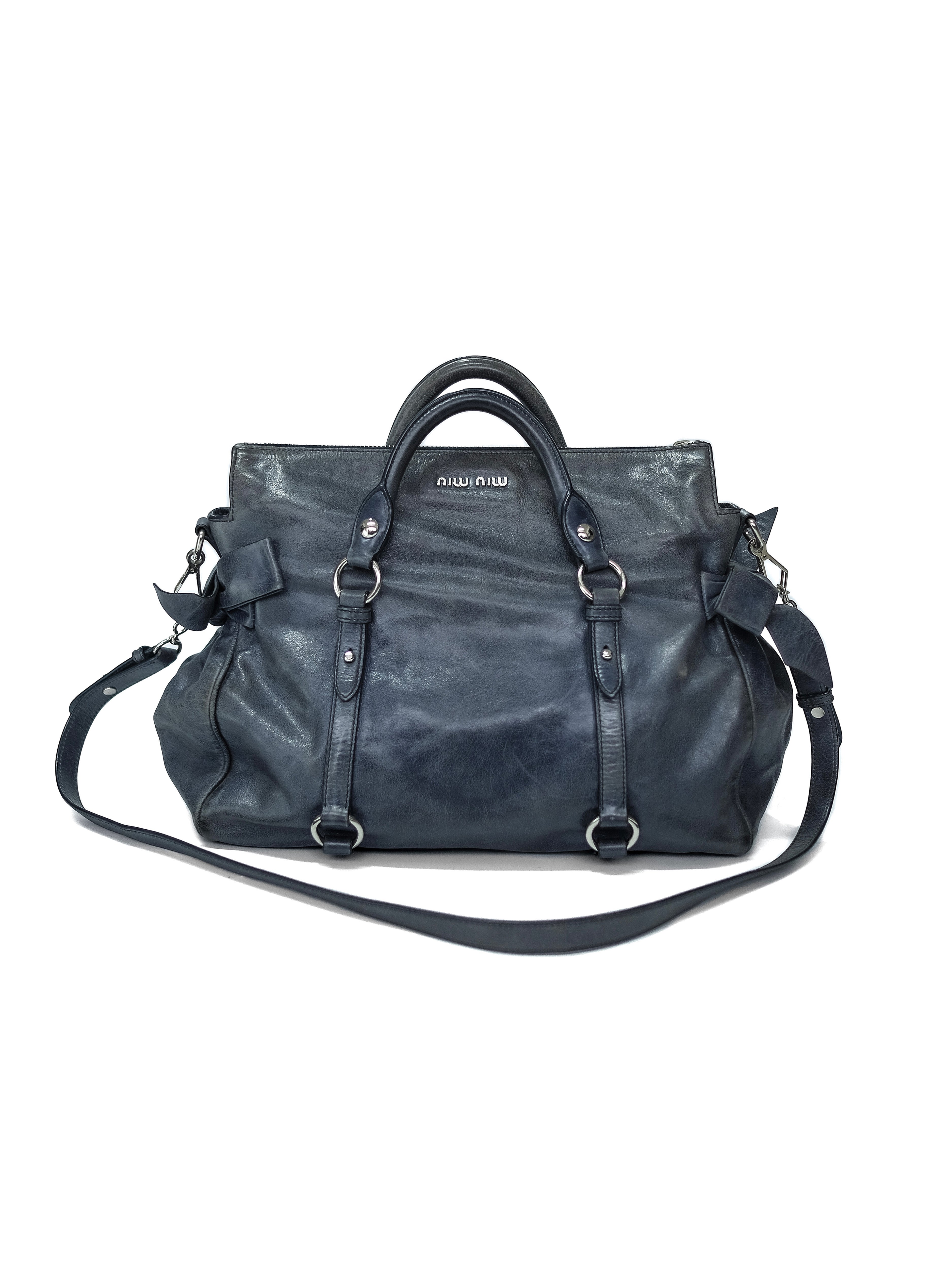 MIU MIU VITELLO LEATHER BAG