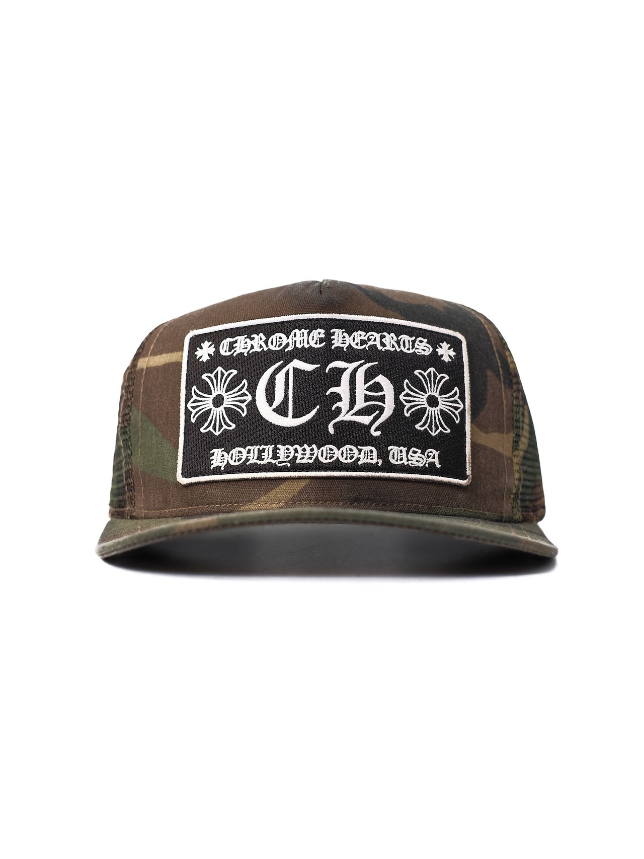 CHROME HEARTS CAMO TRUKCER CAP HOLLYWOOD