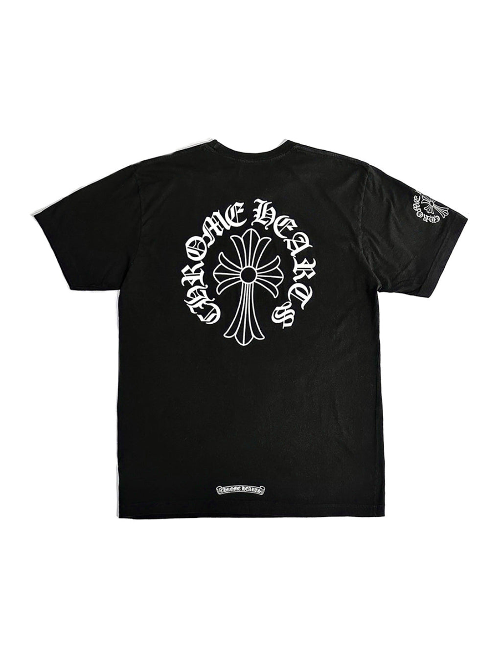 CHROME HEARTS HORSE SHOES NECK LOGO T-SHIRT