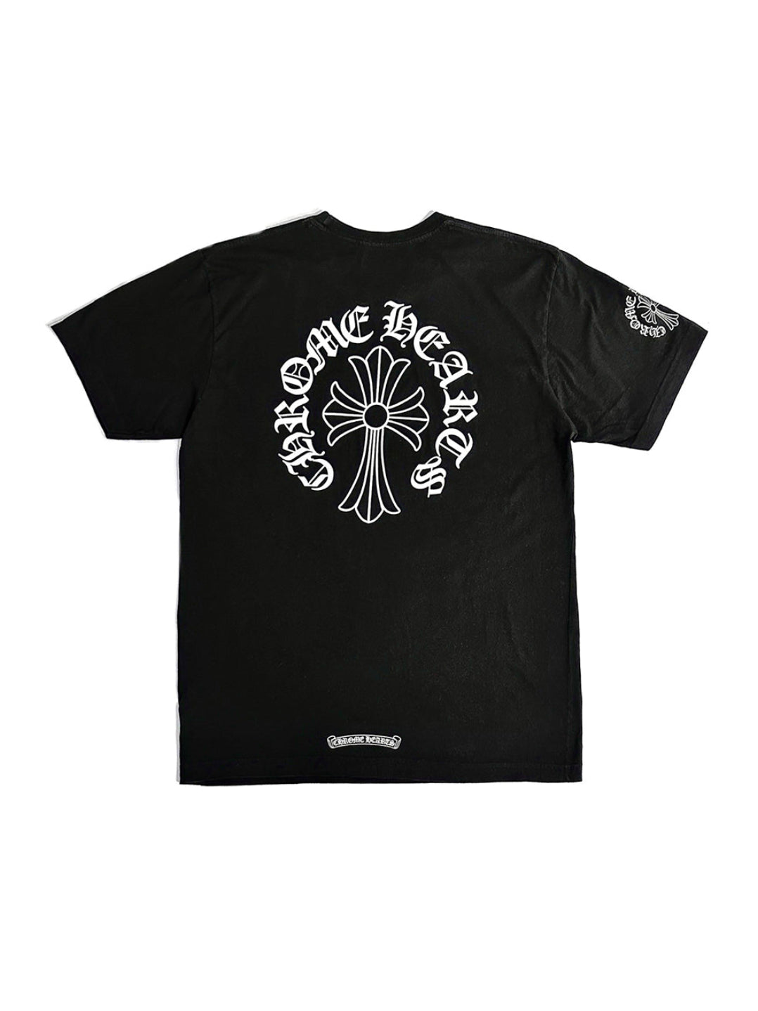 CHROME HEARTS HORSE SHOES NECK LOGO T-SHIRT