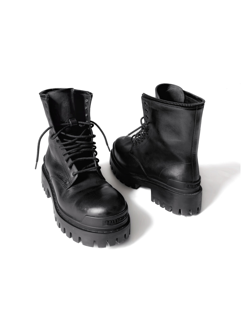 BALENCIAGA STRIKE ZIPPER BOOTS 2022